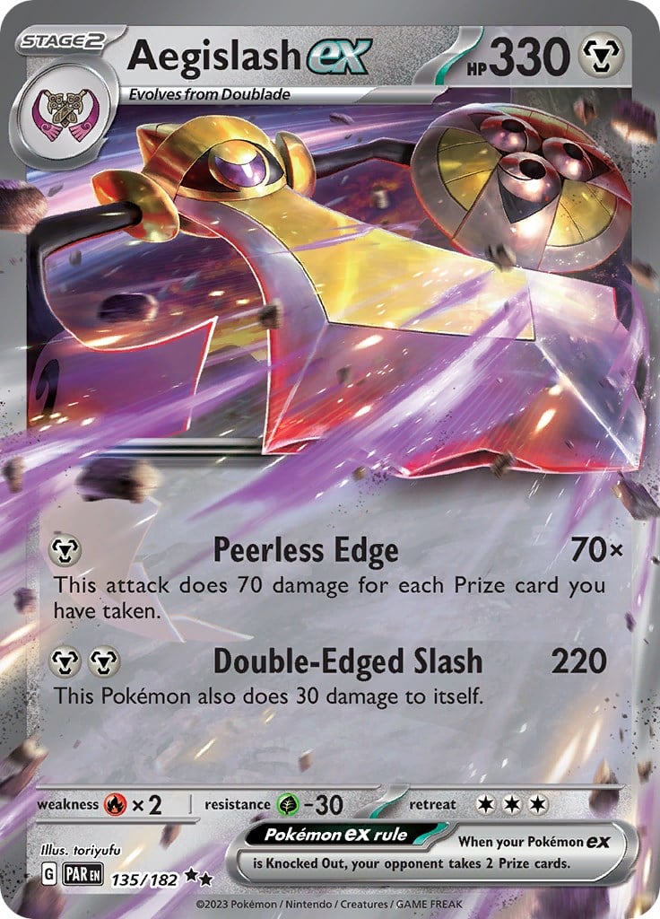 Aegislash-ex - Paradosso Temporale 135/182 [ Italiano ]