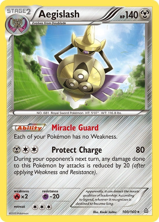 Aegislash - Scontro Primordiale 100/160 [ Italiano / Inglese ]