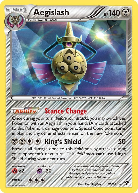 Aegislash - XY 086/146 [ Italiano / Inglese ]