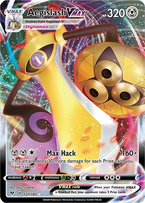 Aegislash VMAX - Voltaggio Sfolgorante 127/185 [ Italiano / Inglese ]