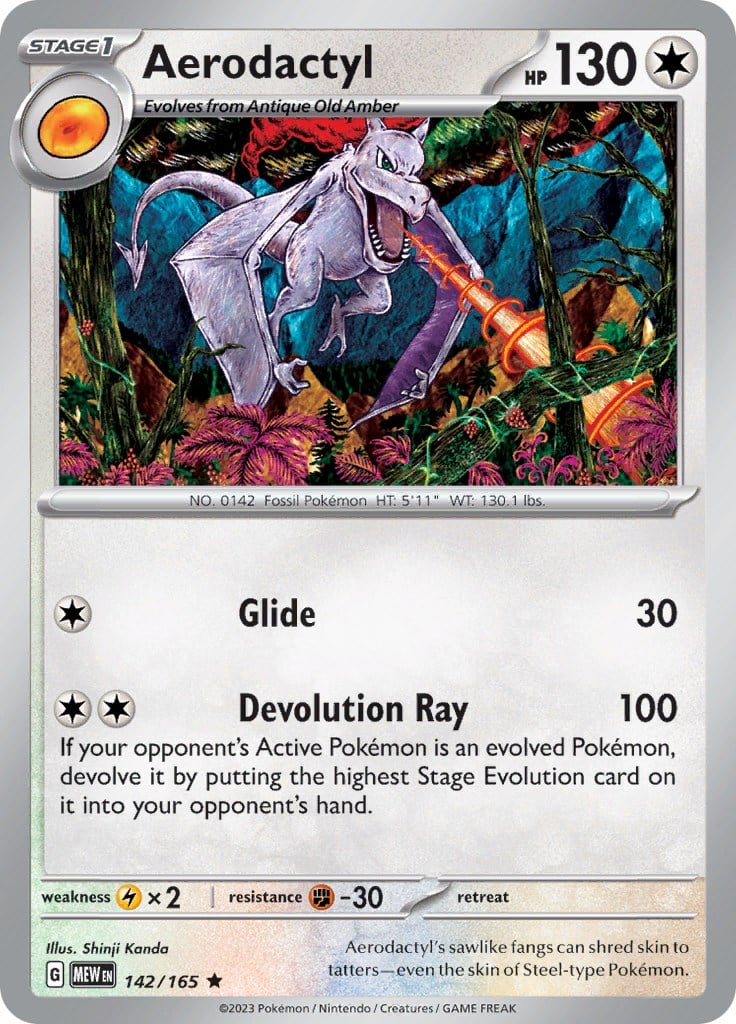 Aerodactyl - 151 142/165 [ Italiano / Inglese ]