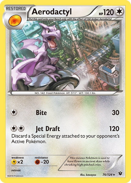 Aerodactyl - Destini Incrociati 76/124 [ Italiano / Inglese ]