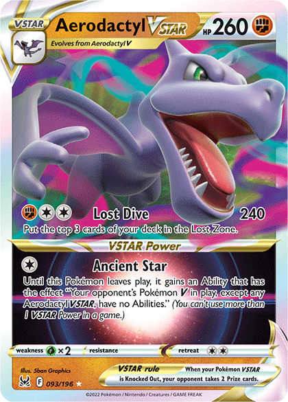 Aerodactyl V ASTRO - Origine Perduta 093/196 [ Italiano / Inglese ]