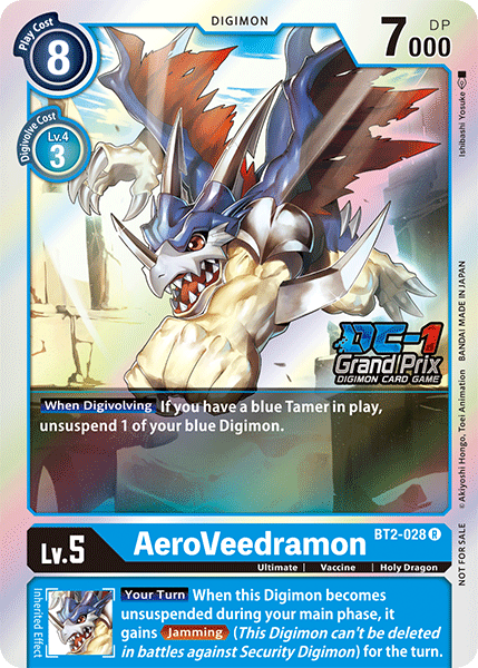 AeroVeedramon BT2-028 [ Inglese / Giapponese ]