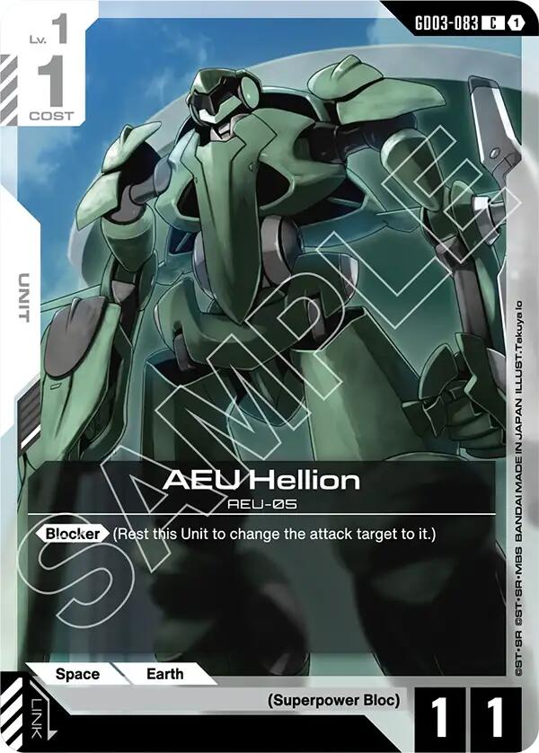 AEU Hellion GD03-083 [ Inglese / Giapponese ]