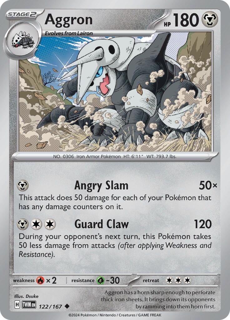 Aggron - Crepuscolo Mascherato 122/167 [ Italiano ]