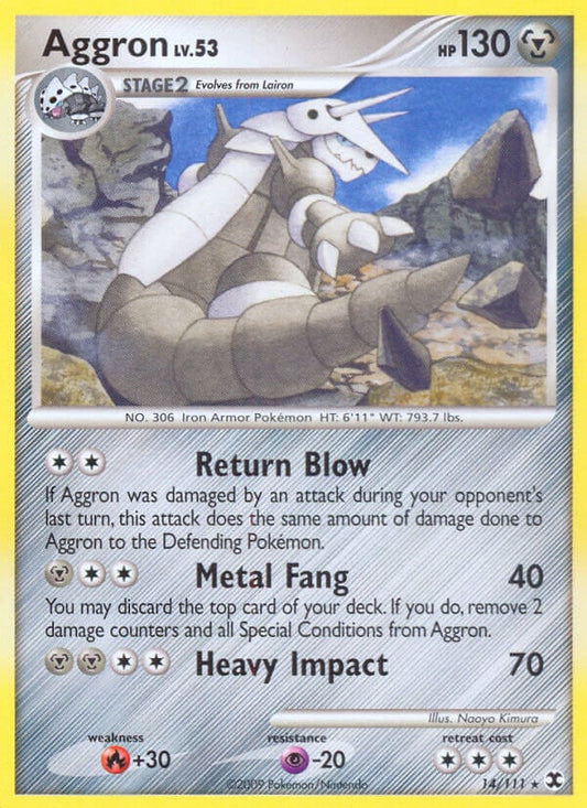 Aggron Lv.53 - L'Ascesa dei Rivali 014/111 [ Italiano / Inglese ]