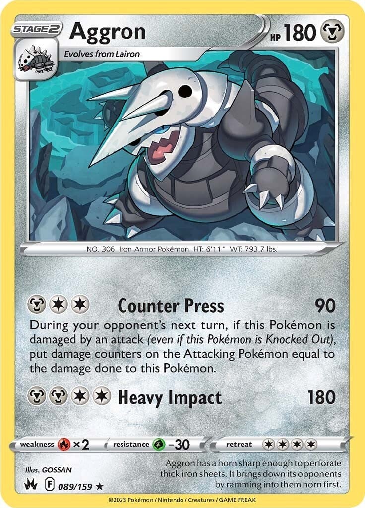 Aggron - Zenit Regale 089/159 [ Italiano ]