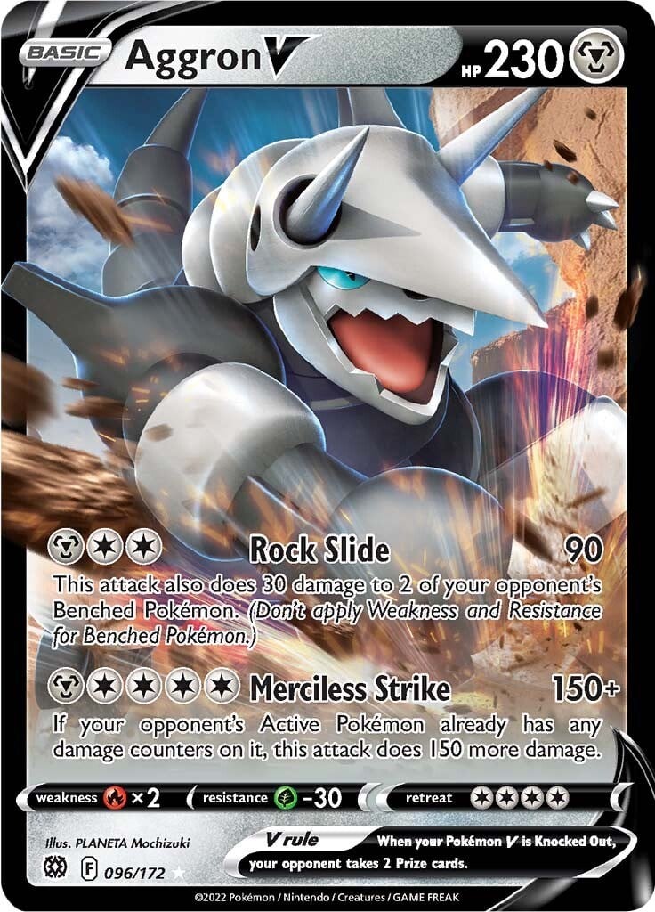 Aggron V - Astri Lucenti 096/172 [ Italiano / Inglese ]