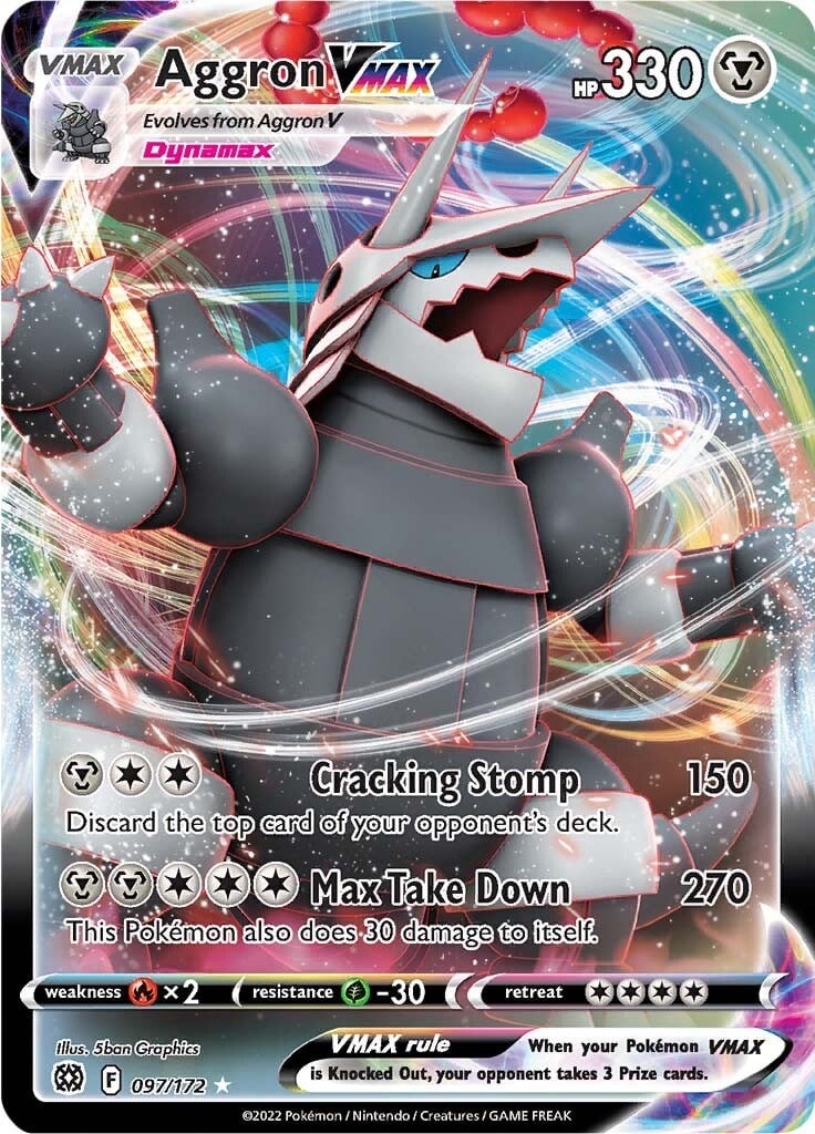 Aggron VMAX - Astri Lucenti 097/172 [ Italiano / Inglese ]
