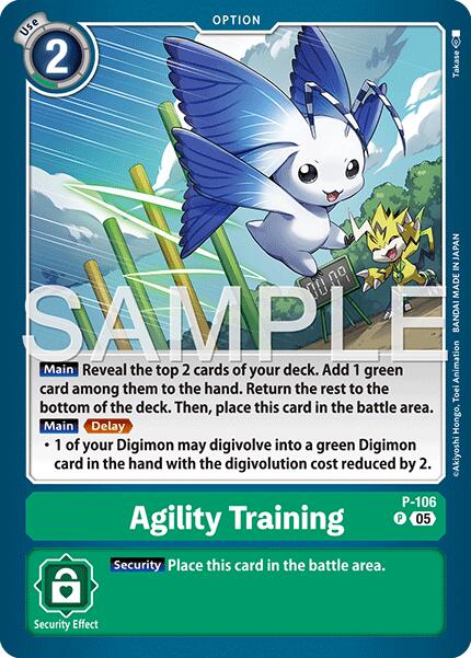 Agility Training P-106 [ Inglese / Giapponese ]