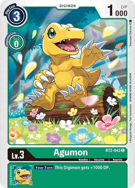Agumon BT2-043 [ Inglese / Giapponese ]