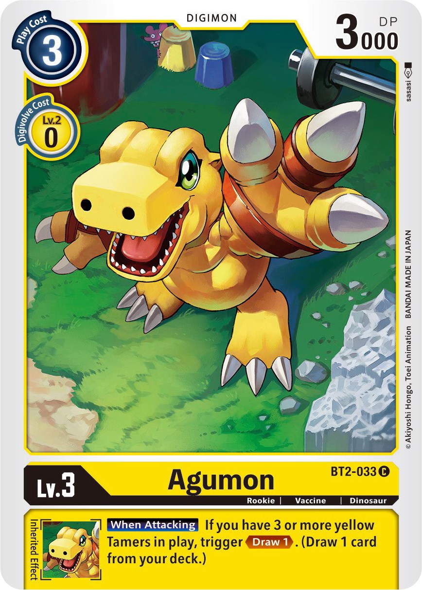 Agumon BT2-033 [ Inglese / Giapponese ]