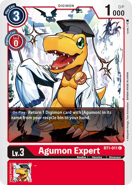Agumon Expert BT1-011 [ Inglese / Giapponese ]