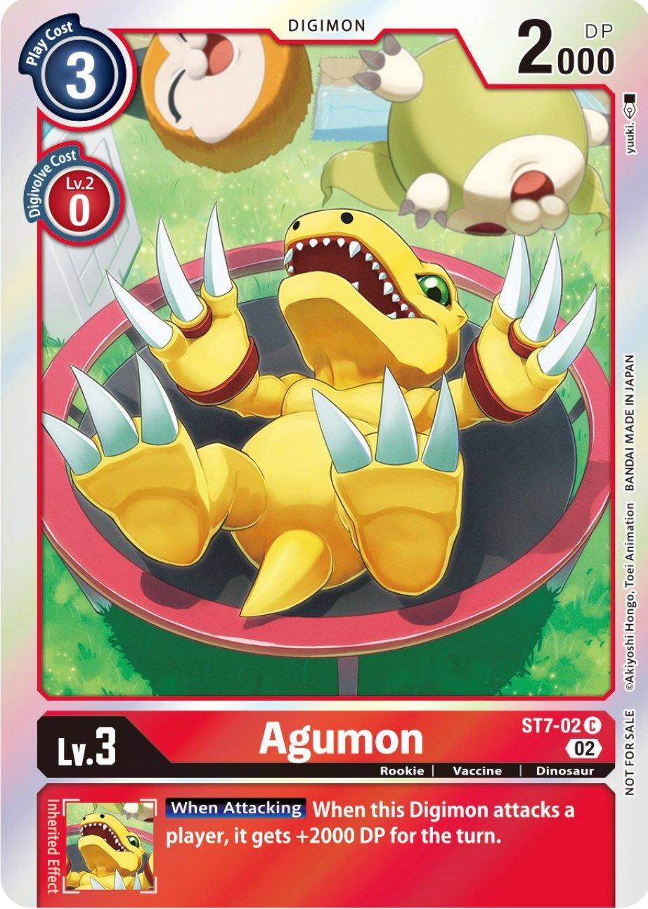Agumon ST7-02 [ Inglese / Giapponese ]