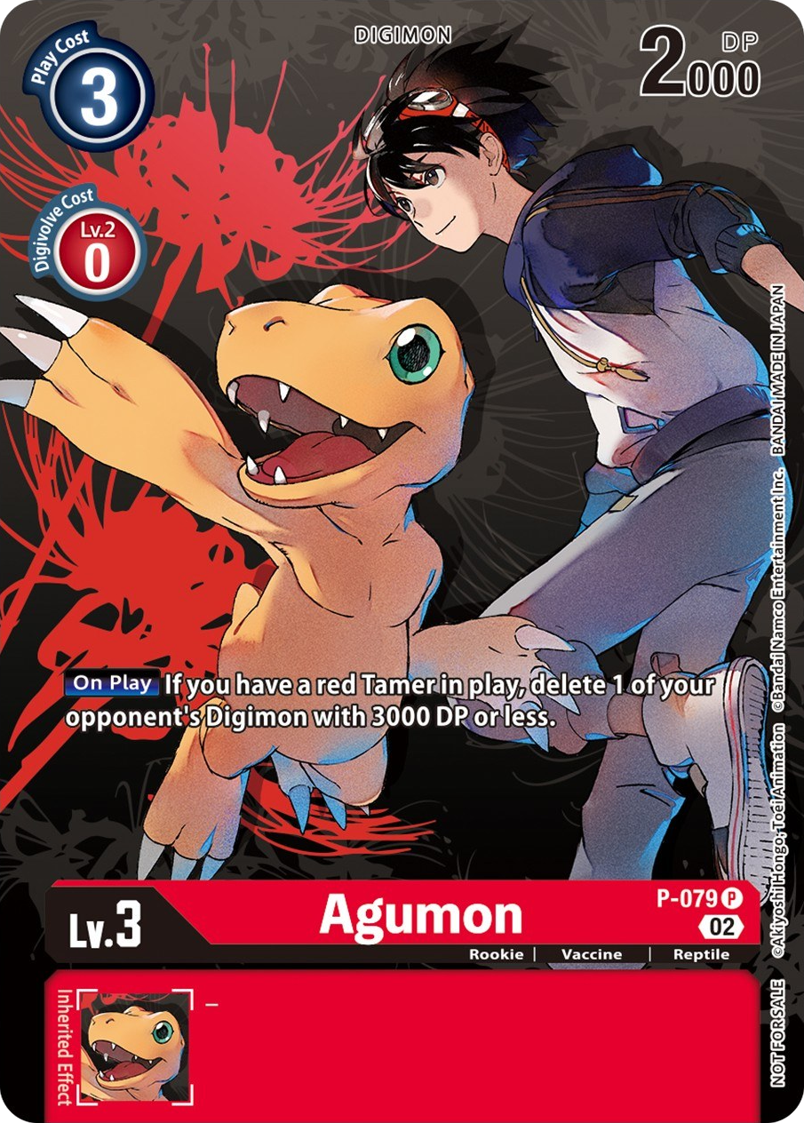 Agumon P-079 [ Inglese / Giapponese ]