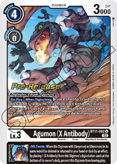 Agumon (X Antibody) BT11-062 [ Inglese / Giapponese ]