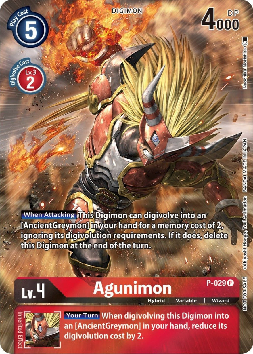 Agunimon P-029 [ Inglese / Giapponese ]