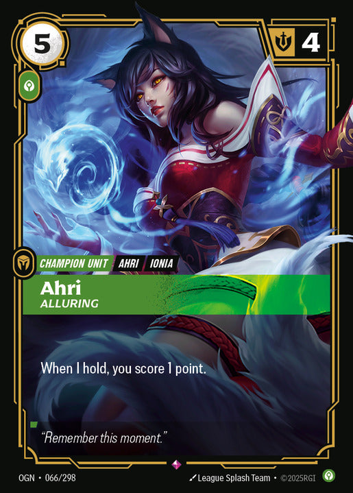 Ahri - Alluring (RARE) [ Inglese / Cinese Semplificato ]