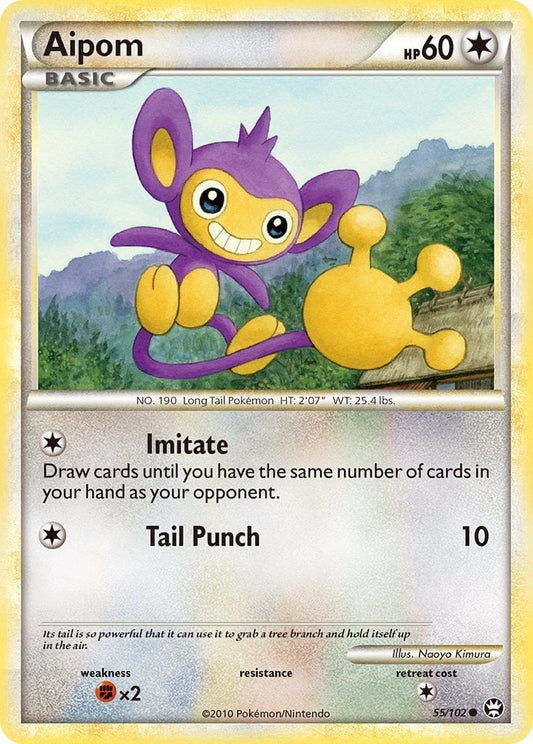 Aipom - Battaglie Trionfali 55/102 [ Italiano / Inglese ]