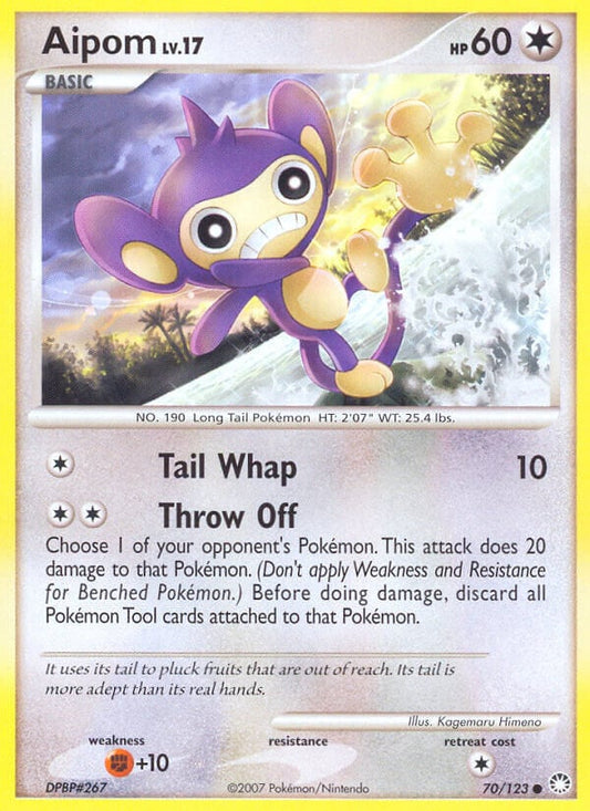 Aipom Lv.17 - Tesori Misteriosi 70/123 [ Italiano / Inglese ]
