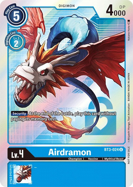 Airdramon BT3-024 [ Inglese / Giapponese ]