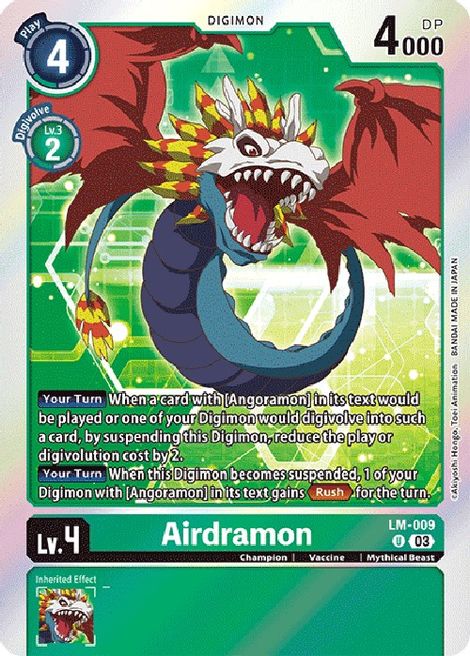 Airdramon LM-009 [ Inglese / Giapponese ]