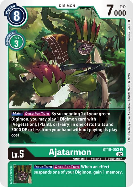 Ajatarmon BT10-053 [ Inglese / Giapponese ]