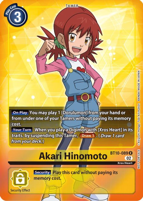 Akari Hinomoto BT10-089 [ Inglese / Giapponese ]