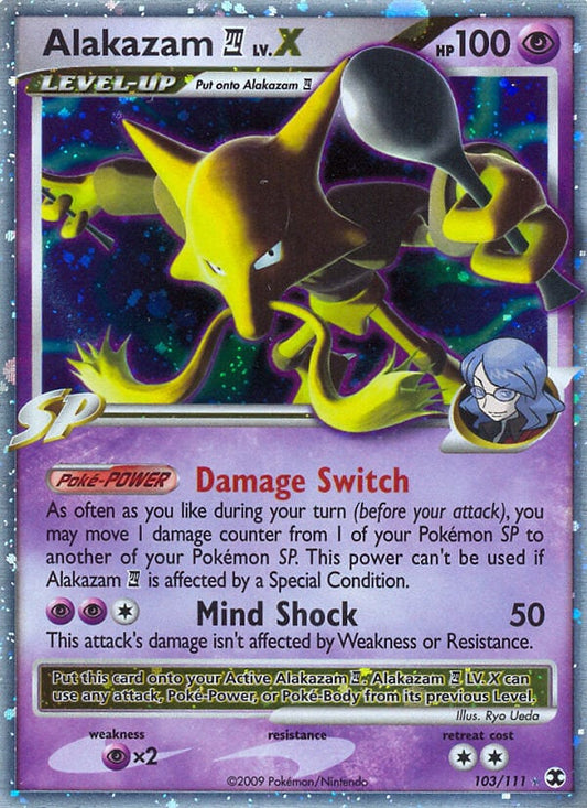 Alakazam Lv.X - L'Ascesa dei Rivali 103/111 [ Italiano / Inglese ]
