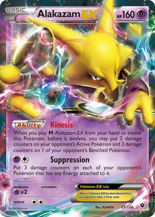 Alakazam EX - Destini Incrociati 25/124 [ Italiano / Inglese ]