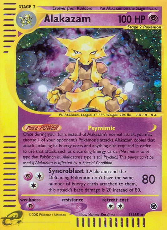 Alakazam - Expedition Set Base 033/165 [ Italiano / Inglese ]