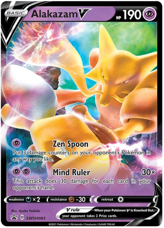 Alakazam V - Voltaggio Sfolgorante 172/185 [ Italiano / Inglese ]