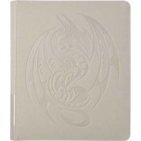 Dragon Shield Card Codex 360 Ashen White – Album 9 Tasche per 360 Carte