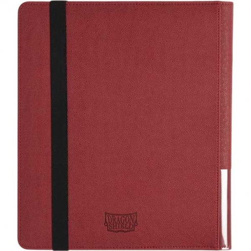 Dragon Shield: Card Codex 360 – Blood Red – Album 9 Tasche Premium con Chiusura a Elastico