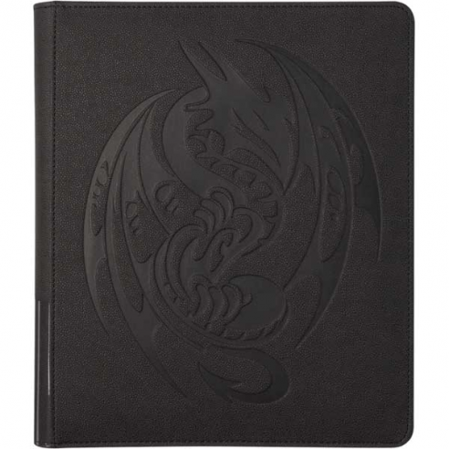 Dragon Shield Card Codex 360 Iron Grey Album 9 Tasche Sideloading 20 Pagine Fisse Raccoglitore 360 Carte TCG