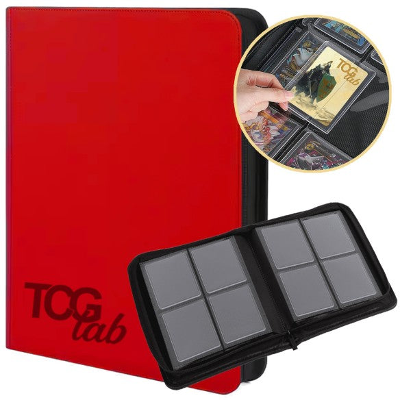 Album per Toploader 4 Tasche (112 Toploader) – Rosso | TcgLab