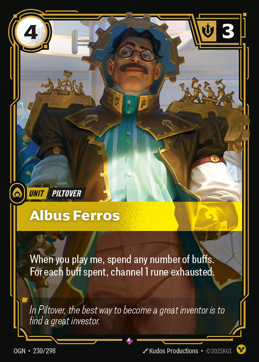 Albus Ferros [ Inglese / Cinese Semplificato ]