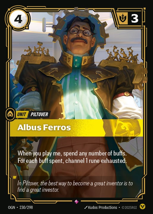 Albus Ferros [ Inglese / Giapponese / Cinese Semplificato ]