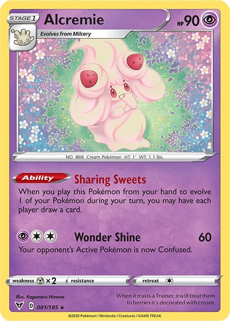 Alcremie - Voltaggio Sfolgorante 081/185 [ Italiano / Inglese ]