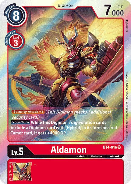 Aldamon BT4-016 [ Inglese / Giapponese ]