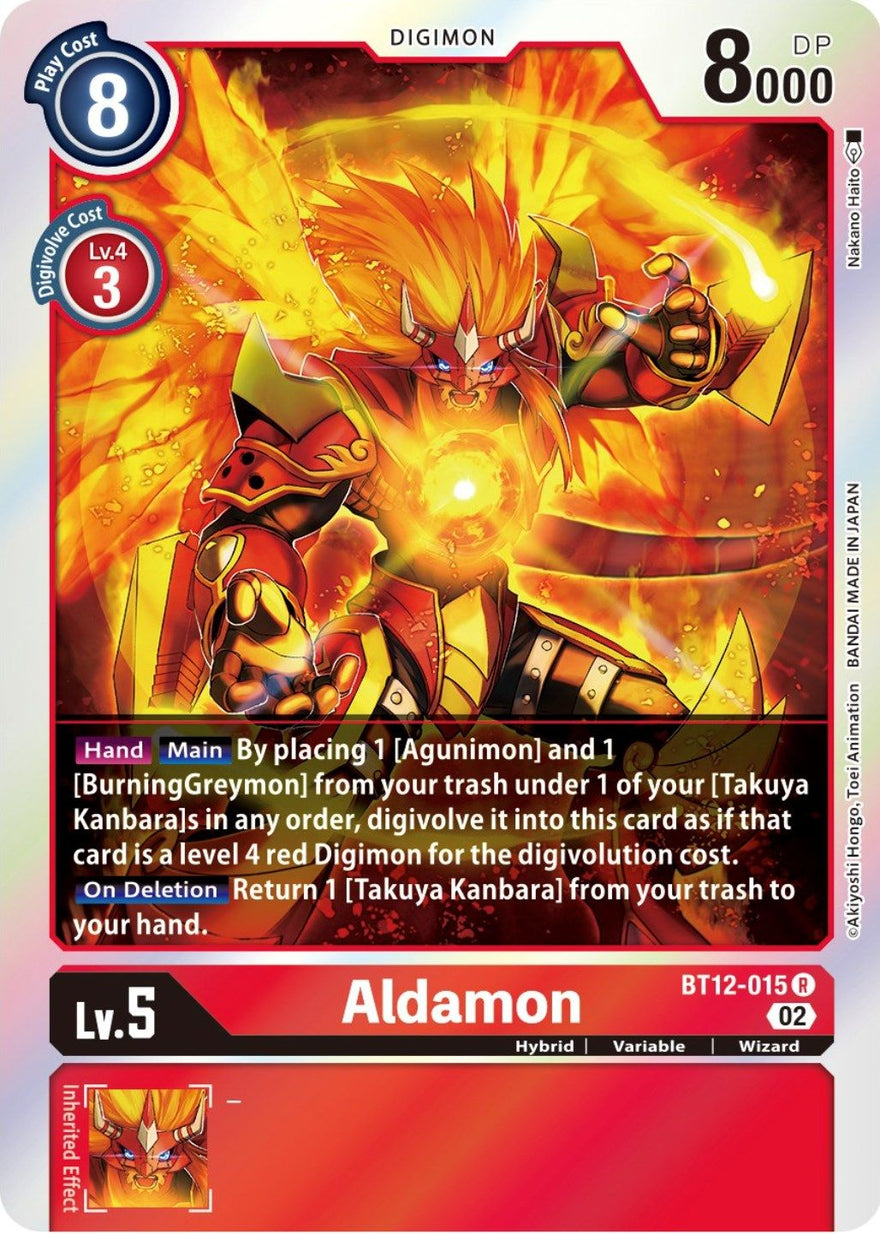 Aldamon BT12-015 [ Inglese / Giapponese ]
