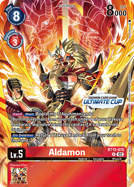 Aldamon BT12-015 [ Inglese / Giapponese ]
