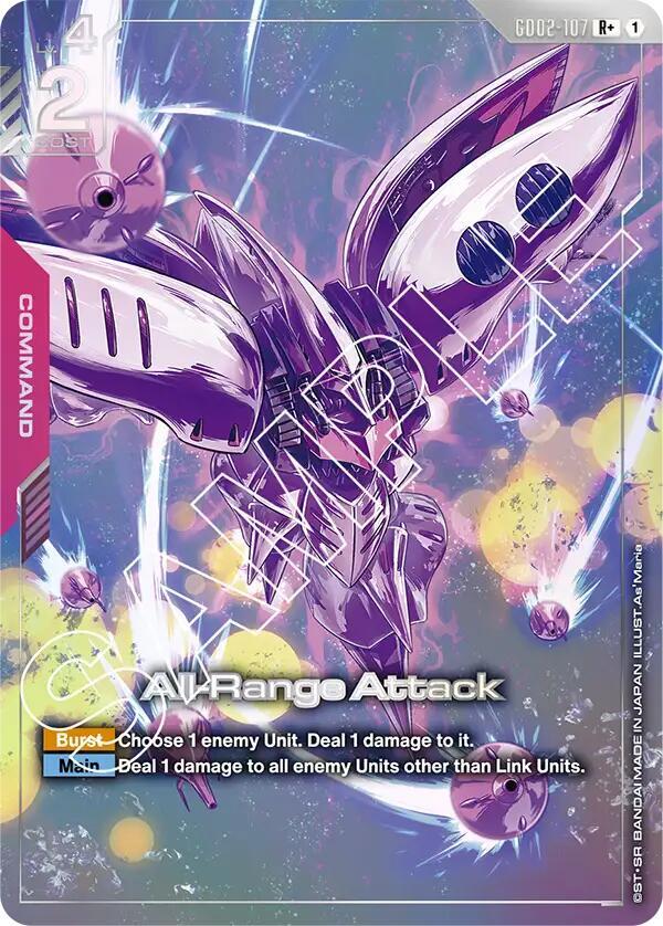 All-Range Attack GD02-107 [ Inglese / Giapponese ]