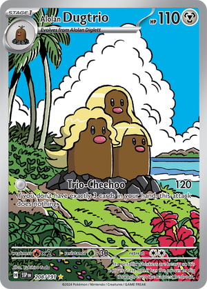 Dugtrio di Alola - Scintille Folgoranti 123/191 [ Italiano ]