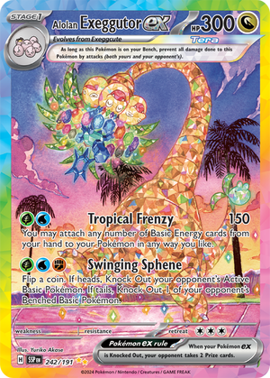 Exeggutor di Alola-ex - Scintille Folgoranti 133/191 [ Italiano ]