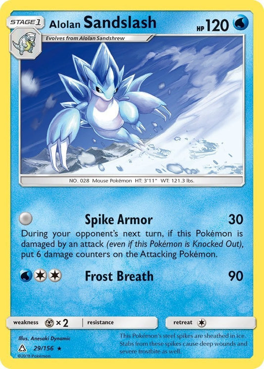 Sandslash di Alola - Ultraprisma 29/156 [ Italiano / Inglese ]