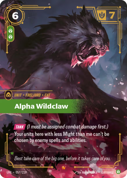 Alpha Wildclaw (EPIC) [ Inglese / Cinese Semplificato ]