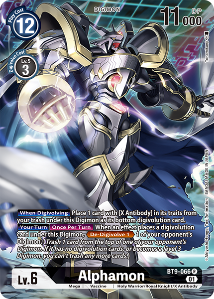 Alphamon BT9-066 [ Inglese / Giapponese ]