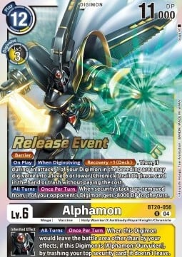 Alphamon BT20-056 [ Inglese / Giapponese ]